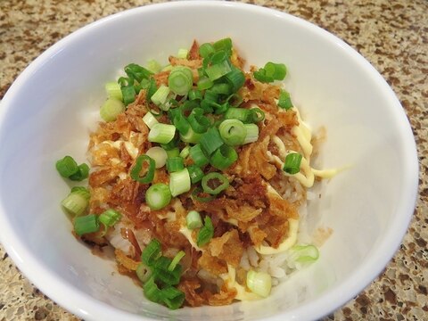 簡単フライドオニオン丼